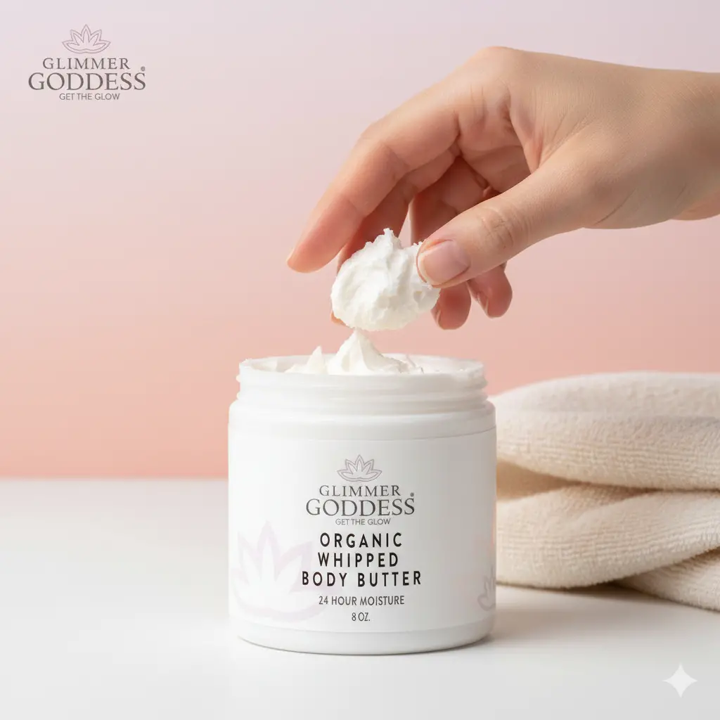 Organic Whipped Body Butter for Extremely Dry Skin 8 oz. - Image 7