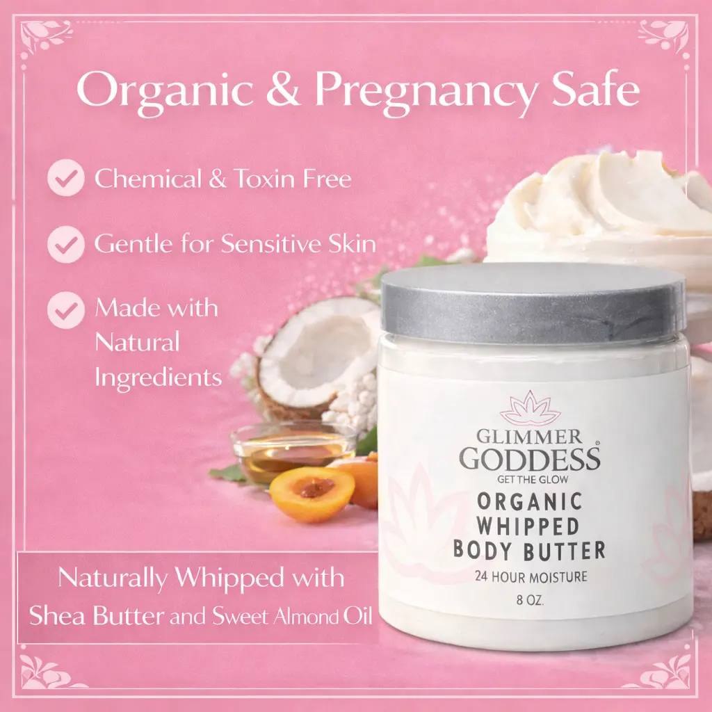 Organic Whipped Body Butter for Extremely Dry Skin 8 oz. - Image 10