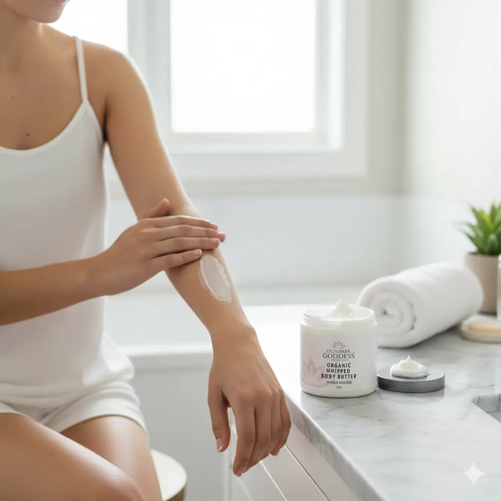 Organic Whipped Body Butter for Extremely Dry Skin 8 oz. - Image 8