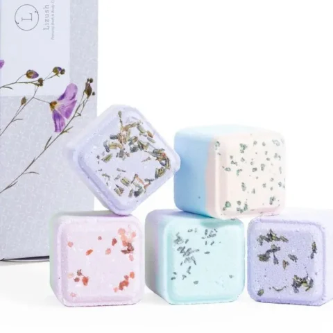Mixed Scent Shower Steamers Gift Set 5 Natural Fizzies