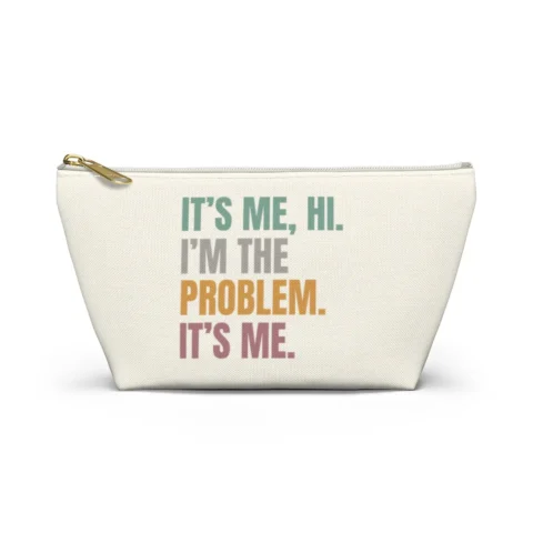 Taylor Travel Bag Album Inspired Gift Song Lyric Cosmetic Bag w T-bottom