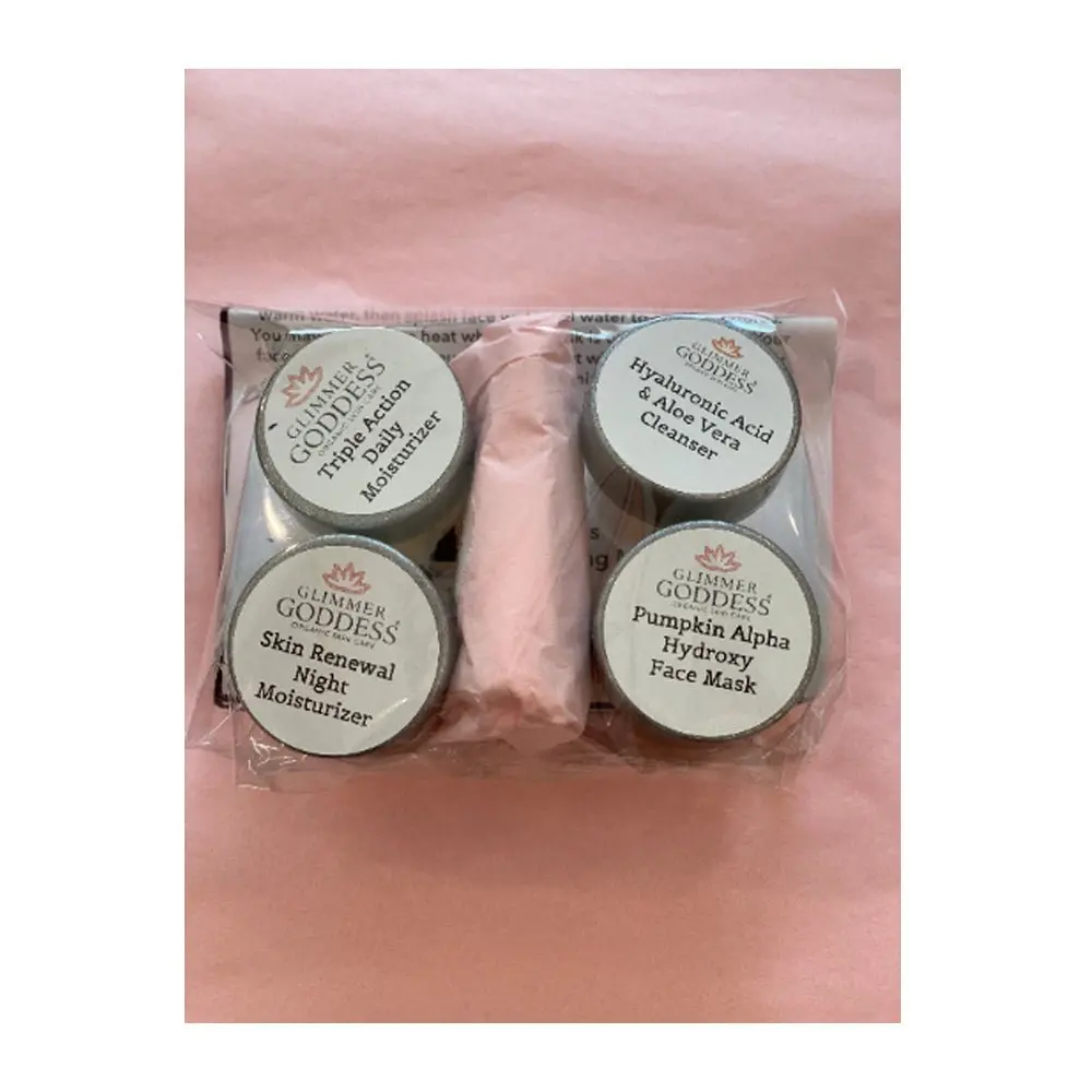 Organic Anti-Aging Skin Care Trial Set 5 Best Sellers + Bonus Mask