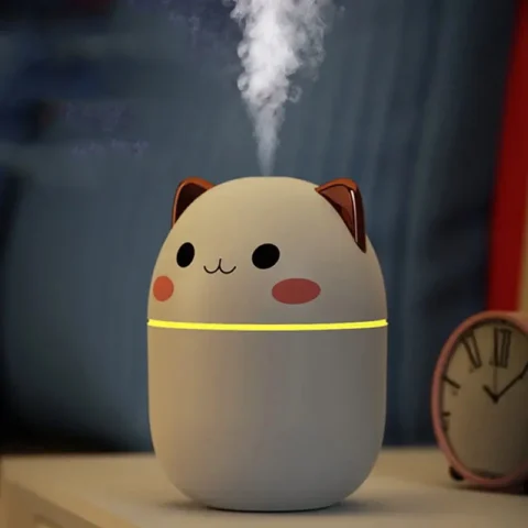 Portable Air Humidifier With Night Light