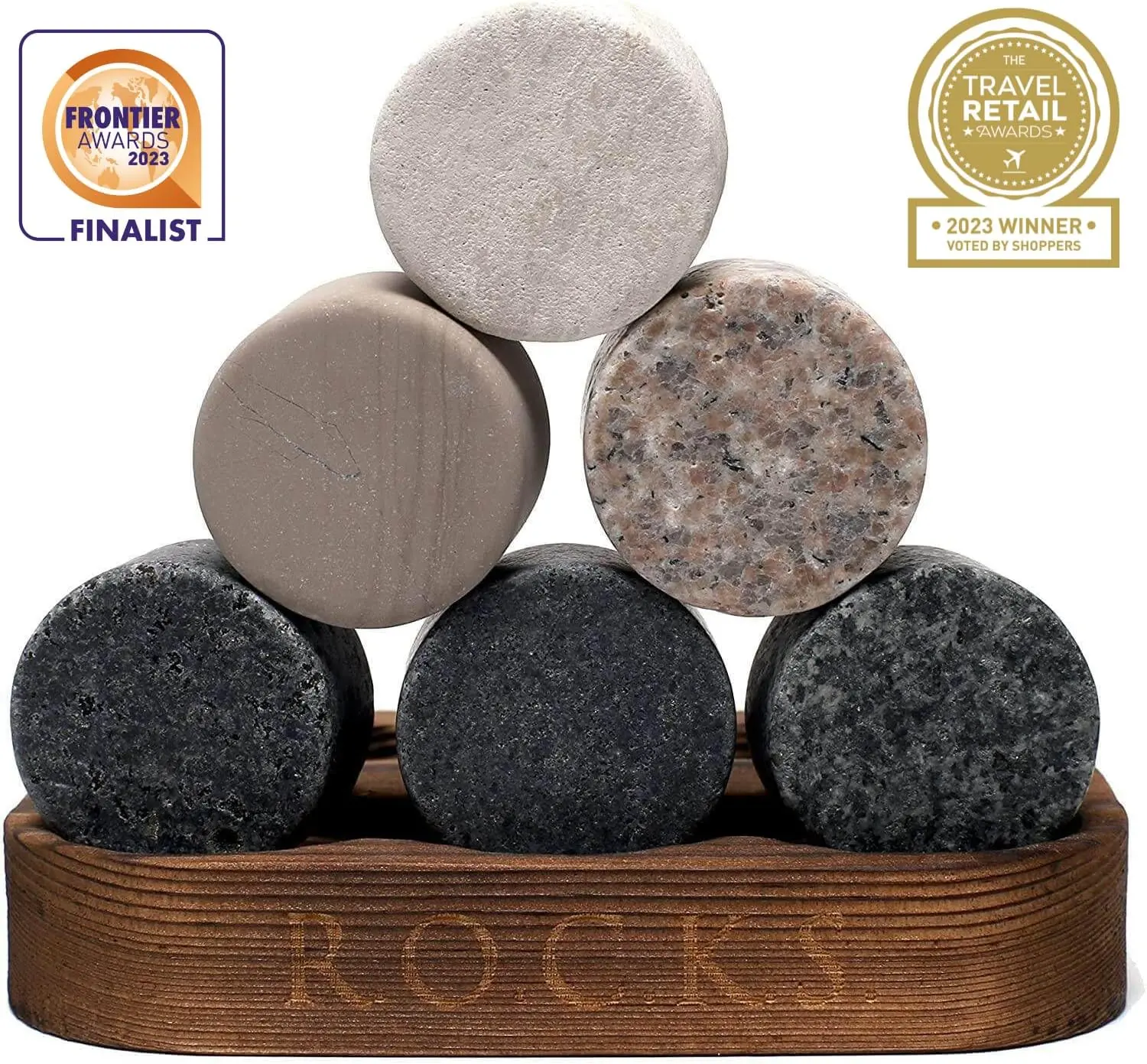 Whiskey Chilling Stones & Whiskey Quiz Gift Set - 100 Q&A - Image 6