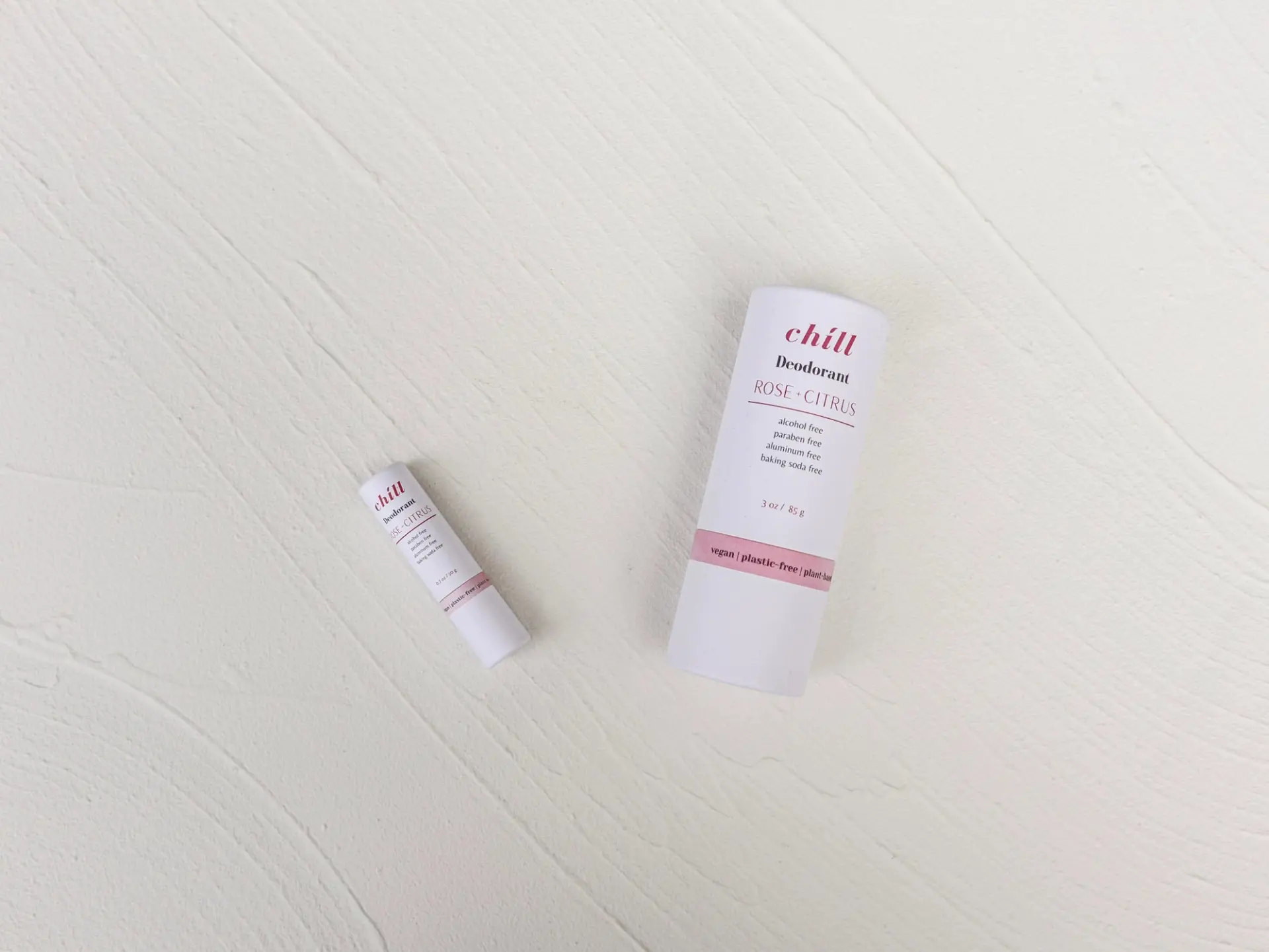Natural Deodorant Stick - Rose & Citrus