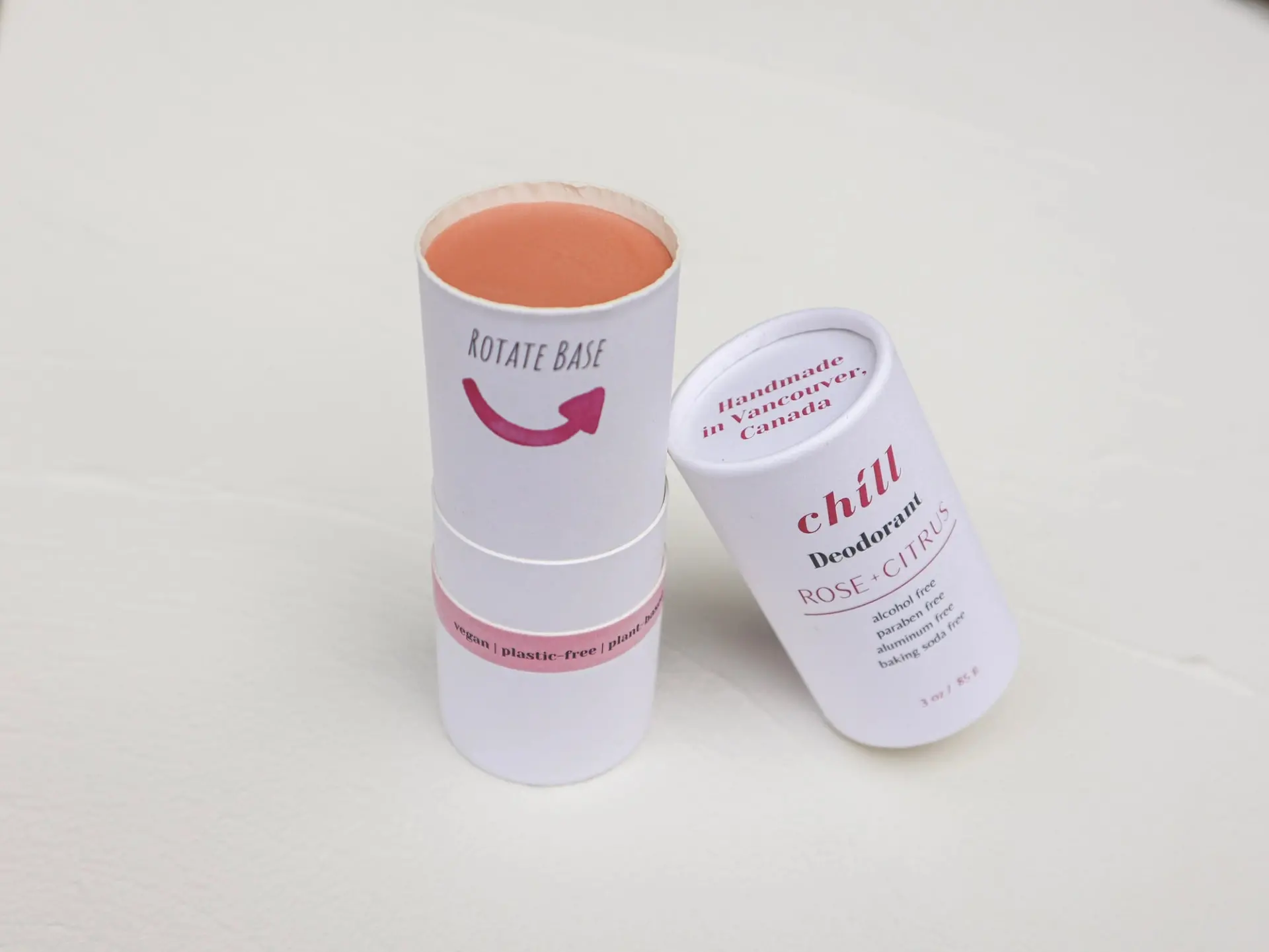 Natural Deodorant Stick - Rose & Citrus - Image 2